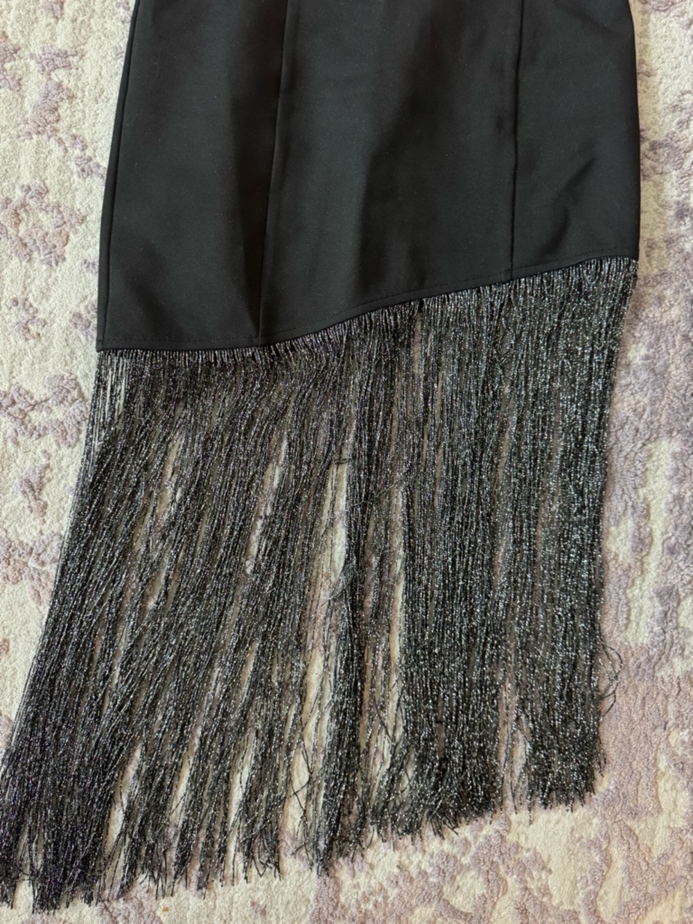 Superdown Cleo Strapless Fringe Dress - NWT - Picture 6 of 10